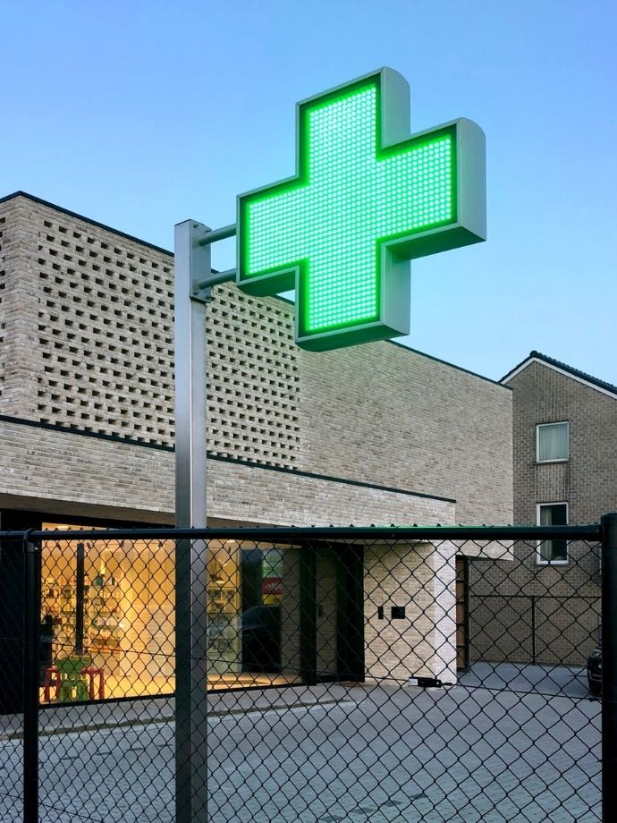 Led-apothekerskruis